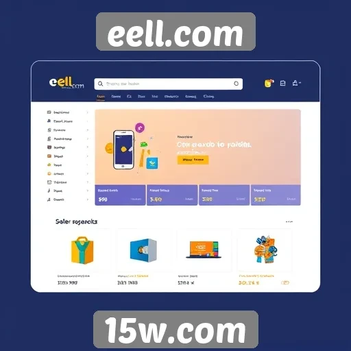 Interface do eell.com se destaca pela simplicidade e usabilidade